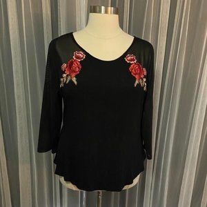 Unique Spectrum Knits 3X Top